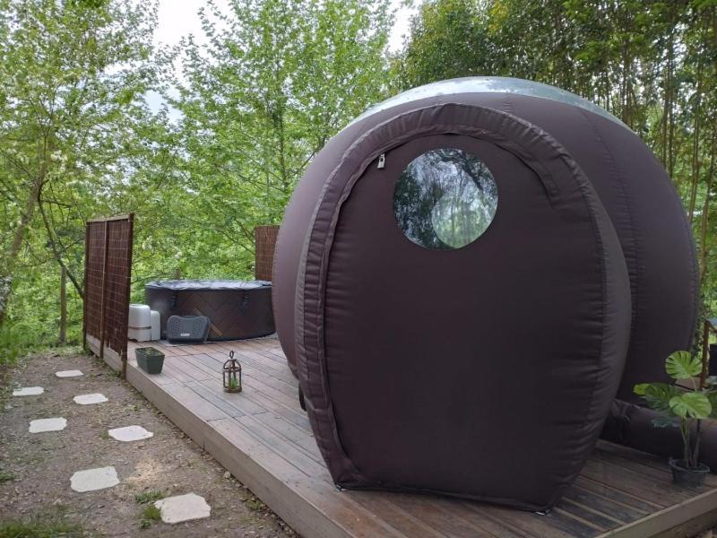 Bed and Breakfast Les Nuits De Cassiopee Sorde-lʼAbbaye Zimmer foto